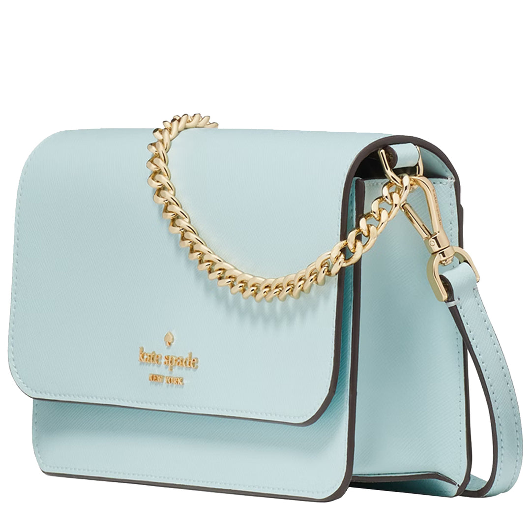 Buy Kate Spade Madison Willow Small Flap Crossbody Bag in Blue Glow KC586 Online in Singapore PinkOrchard