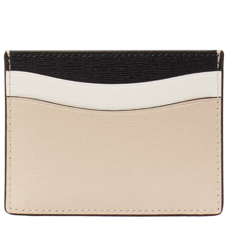 Buy Kate Spade Morgan Colorblocked Cardholder in Earthenware Black Multi K8967 Online in Singapore | PinkOrchard.com