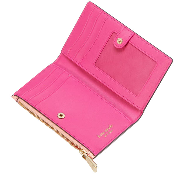 Buy Kate Spade Morgan Ombre Small Slim Bifold Wallet in Melon Ball Multi KH179 Online in Singapore | PinkOrchard.com