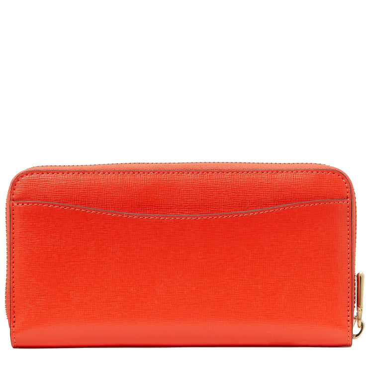 Buy Kate Spade Morgan Zip-Around Continental Wallet in Red Berry K8917 Online in Singapore | PinkOrchard.com