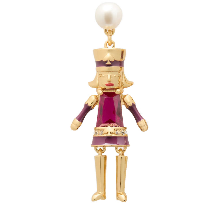 Buy Kate Spade Oh What Fun Nutcracker Earrings in Red Multi KK023 Online in Singapore | PinkOrchard.com