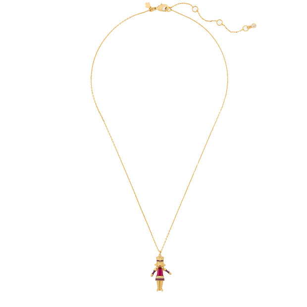 Buy Kate Spade Oh What Fun Nutcracker Pendant Necklace in Red Multi KK025 Online in Singapore | PinkOrchard.com