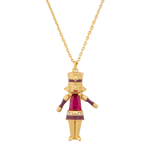 Buy Kate Spade Oh What Fun Nutcracker Pendant Necklace in Red Multi KK025 Online in Singapore | PinkOrchard.com