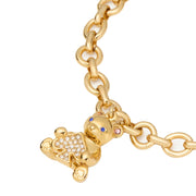 Buy Kate Spade Oh What Fun Spade Teddy Bear Charm Bracelet in Clear/ Gold KK022 Online in Singapore | PinkOrchard.com