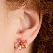 Buy Kate Spade Paradise Flower Studs Earrings in Pink/ Gold KH555 Online in Singapore | PinkOrchard.com