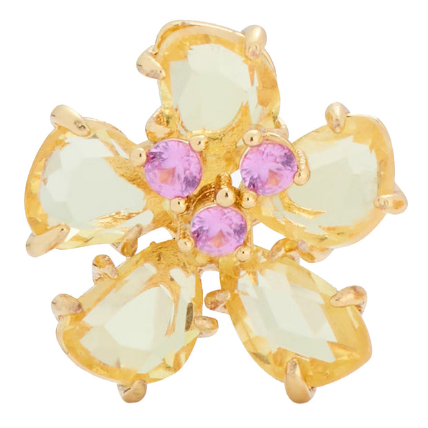 Buy Kate Spade Paradise Flower Studs Earrings in Yellow/ Gold KH554 Online in Singapore | PinkOrchard.com