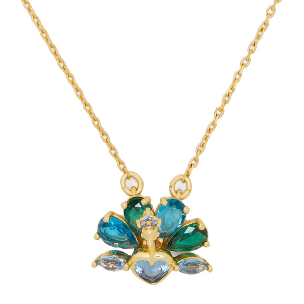 Buy Kate Spade Perfect Plume Pendant Necklace in Blue Multi KI349 Online in Singapore | PinkOrchard.com