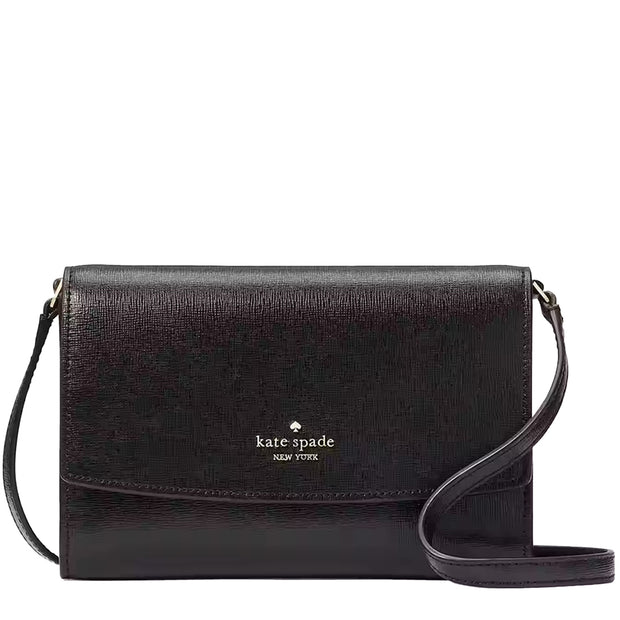 Buy Kate Spade Perry Leather Crossbody Bag in Black KG029 Online in Singapore | PinkOrchard.com