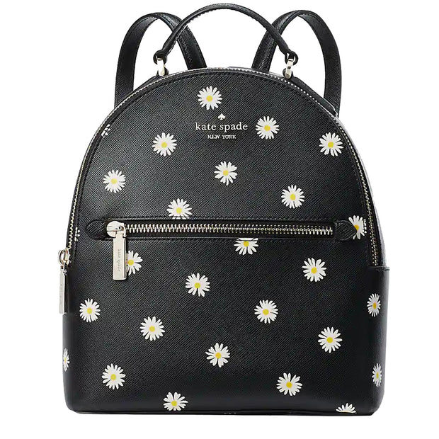 Kate Spade Perry Leather Small Backpack Bag in Black Multi ka686