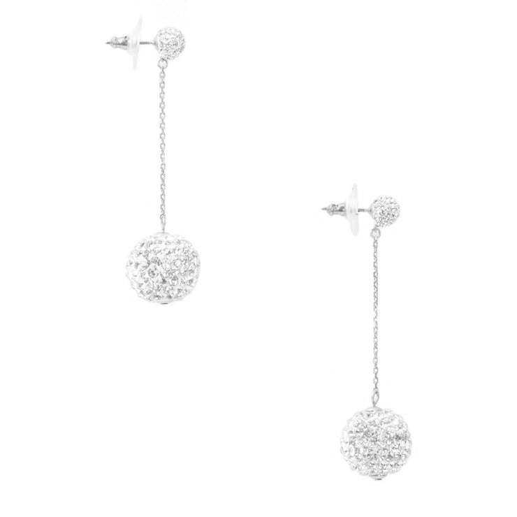 Buy Kate Spade Razzle Dazzle Linear Earrings in Clear/ Silver o0ru2975 Online in Singapore | PinkOrchard.com