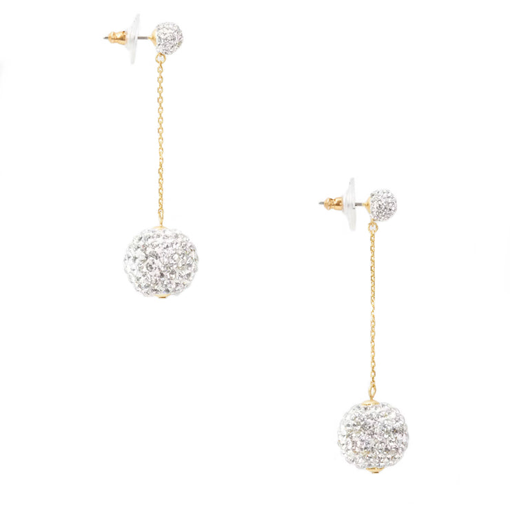 Buy Kate Spade Razzle Dazzle Linear Earrings in Clear/ Worn Gold o0ru2975 Online in Singapore | PinkOrchard.com