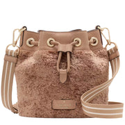 Buy Kate Spade Rosie Faux Fur Small Bucket Bag in Light Fawn KI892 Online in Singapore | PinkOrchard.com