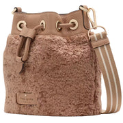 Buy Kate Spade Rosie Faux Fur Small Bucket Bag in Light Fawn KI892 Online in Singapore | PinkOrchard.com