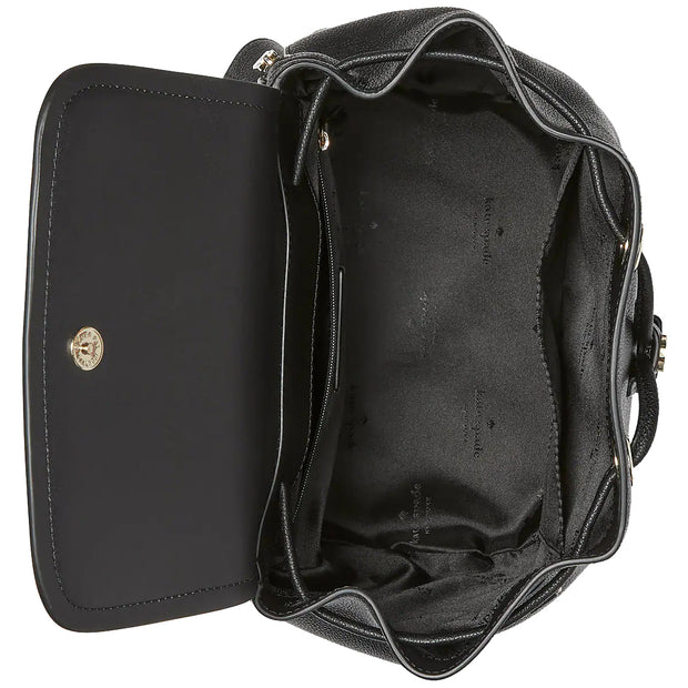 Buy Kate Spade Rosie Medium Flap Backpack Bag in Black kb714 Online in Singapore | PinkOrchard.com