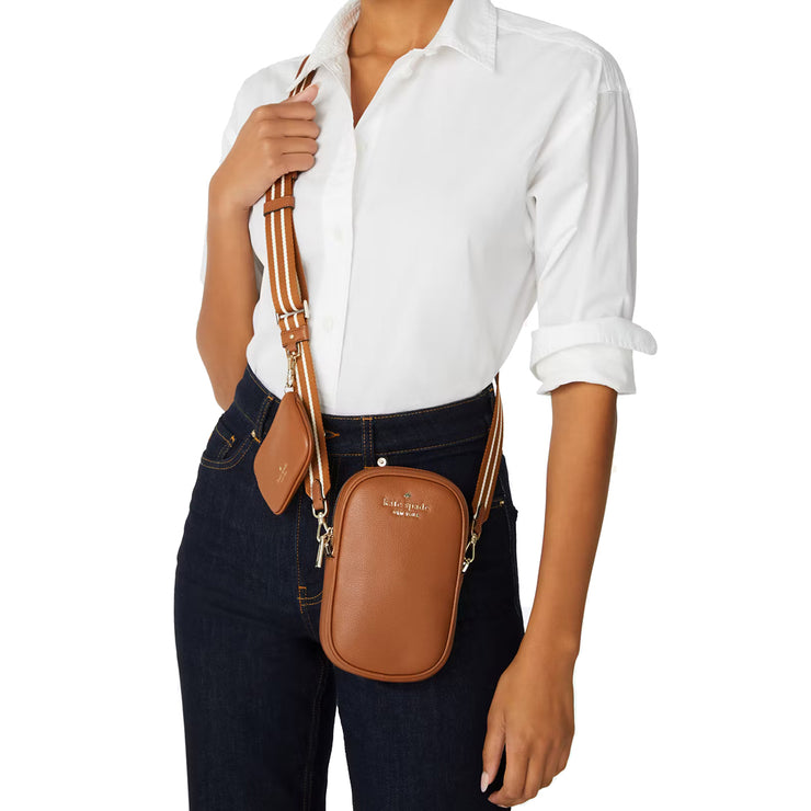 Buy Kate Spade Rosie North South Crossbody Bag in Warm Gingerbread K4854 Online in Singapore | PinkOrchard.com