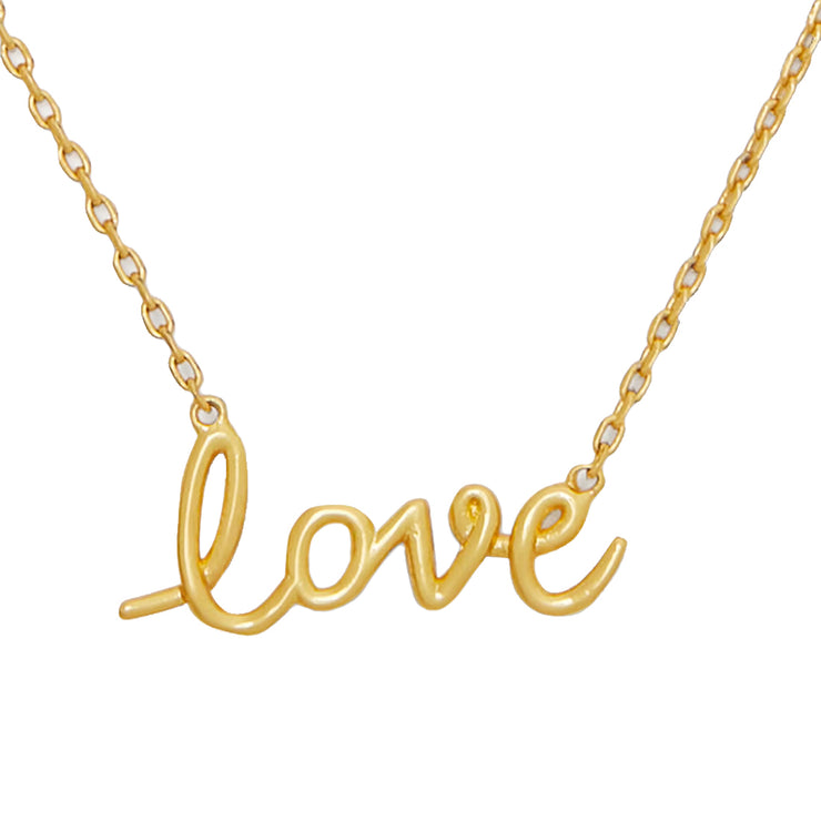 Buy Kate Spade Say Yes Love Pendant Necklace in Gold KI174 Online in Singapore | PinkOrchard.com