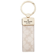 Buy Kate Spade Signature Spade Flower Keyfob in Dark Beige Multi KH627 Online in Singapore | PinkOrchard.com