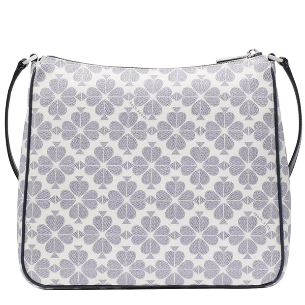 Kate Spade Signature Spade Flower Large Swingpack Crossbody Bag in Navy Multi KG481