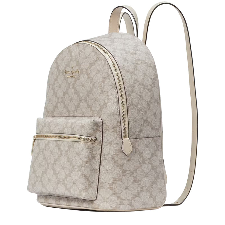 Buy Kate Spade Signature Spade Flower Medium Backpack Bag in Dark Beige Multi KG482 Online in Singapore | PinkOrchard.com