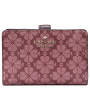 Buy Kate Spade Signature Spade Flower Medium Compact Bifold Wallet in Grenache Multi KG488 Online in Singapore | PinkOrchard.com