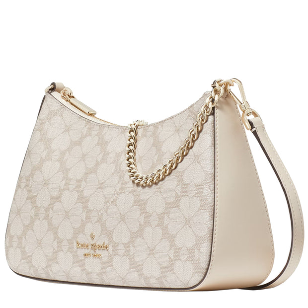 Buy Kate Spade Signature Spade Flower Medium Convertible Crossbody Bag in Dark Beige Multi KI381 Online in Singapore | PinkOrchard.com