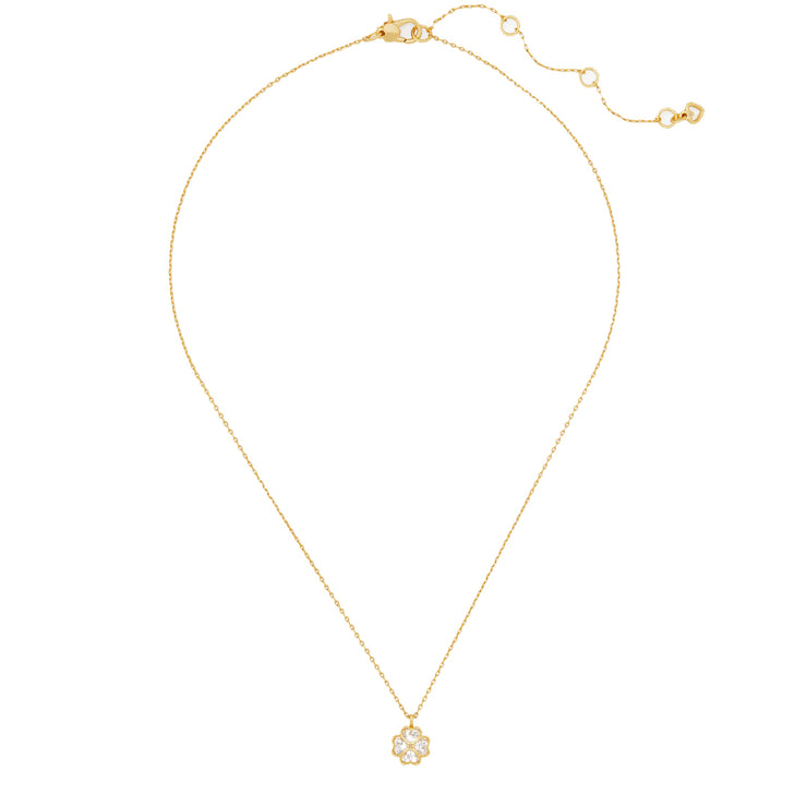 Buy Kate Spade Something Sparkly Spade Mini Pendant Necklace in Clear/ Gold KI358 Online in Singapore | PinkOrchard.com