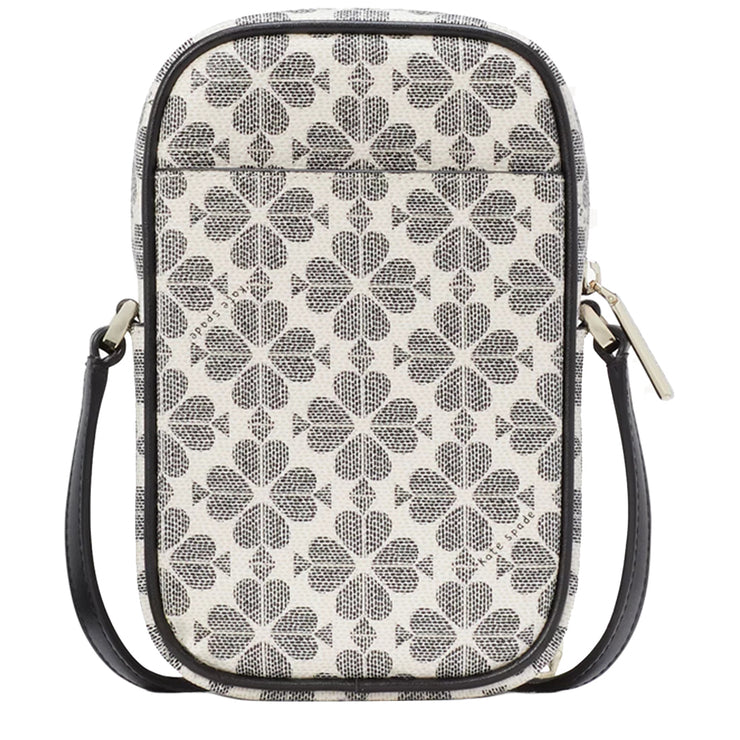 Buy Kate Spade Spade Flower North South Phone Crossbody Bag in Black Multi KG490 Online in Singapore | PinkOrchard.com