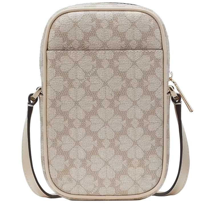 Buy Kate Spade Spade Flower North South Phone Crossbody Bag in Dark Beige Multi KG490 Online in Singapore | PinkOrchard.com