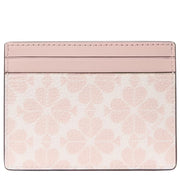 Buy Kate Spade Spade Flower Small Slim Card Holder in Rose Smoke Multi KI371 Online in Singapore | PinkOrchard.com