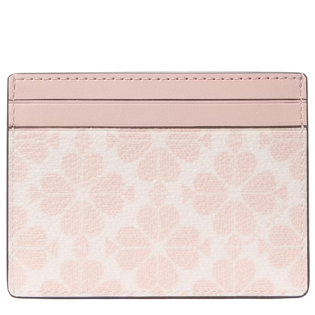 Buy Kate Spade Spade Flower Small Slim Card Holder in Rose Smoke Multi KI371 Online in Singapore | PinkOrchard.com