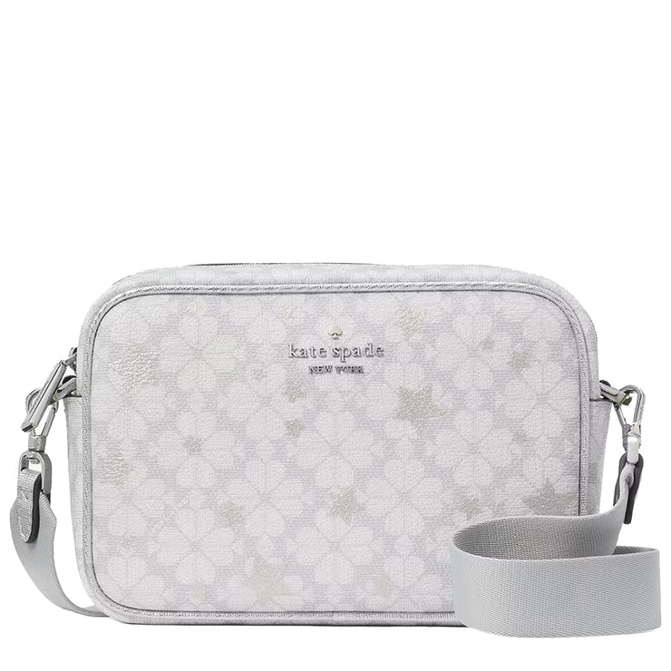 Buy Kate Spade Spade Flower Star Toss Mini Camera Bag in Platinum Grey Multi KK062 Online in Singapore | PinkOrchard.com