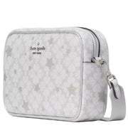 Buy Kate Spade Spade Flower Star Toss Mini Camera Bag in Platinum Grey Multi KK062 Online in Singapore | PinkOrchard.com