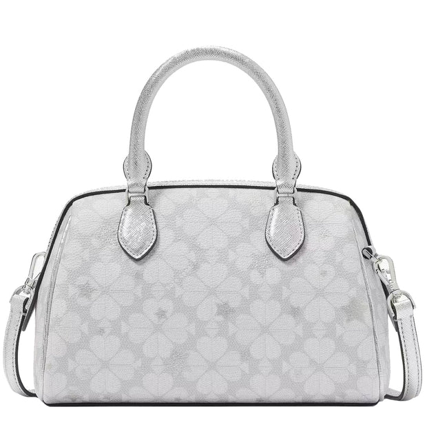 Buy Kate Spade Spade Flower Star Toss Small Dolly Duffle Crossbody Bag in Platinum Grey Multi KI908 Online in Singapore | PinkOrchard.com