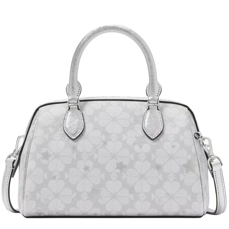 Buy Kate Spade Spade Flower Star Toss Small Dolly Duffle Crossbody Bag in Platinum Grey Multi KI908 Online in Singapore | PinkOrchard.com