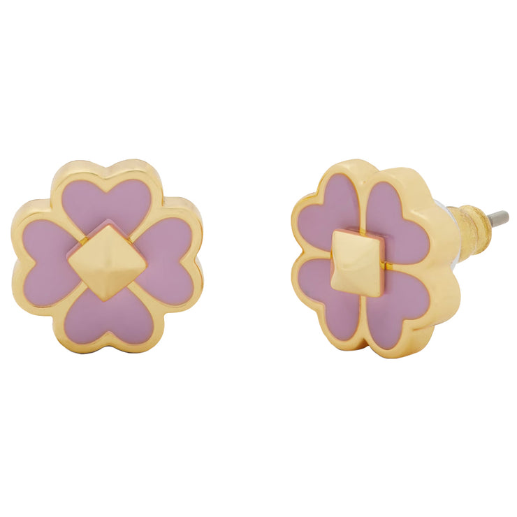 Buy Kate Spade Spades & Studs Enamel Studs Earrings in Berry Cream o0r00218 Online in Singapore | PinkOrchard.com