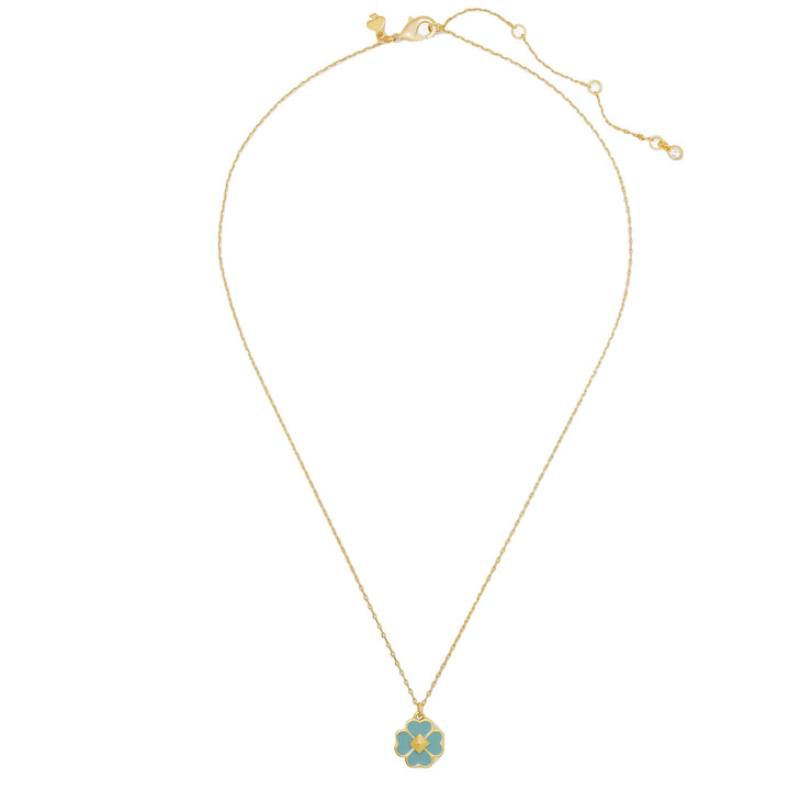 Buy Kate Spade Spades & Studs Enamel Mini Pendant Necklace in Perfect Pool o0ru3241 Online in Singapore | PinkOrchard.com