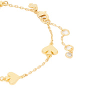 Buy Kate Spade Spot The Spade Metal Scatter Bracelet in Gold KH264 Online in Singapore | PinkOrchard.com