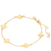 Buy Kate Spade Spot The Spade Metal Scatter Bracelet in Gold KH264 Online in Singapore | PinkOrchard.com