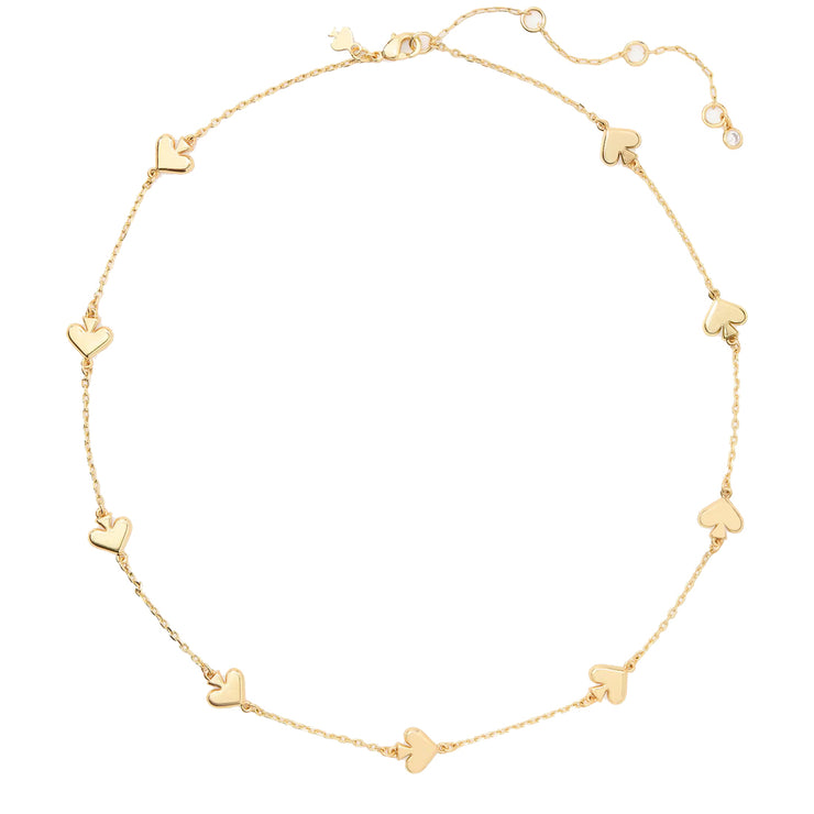 Buy Kate Spade Spot The Spade Metal Scatter Necklace in Gold KH268 Online in Singapore | PinkOrchard.com