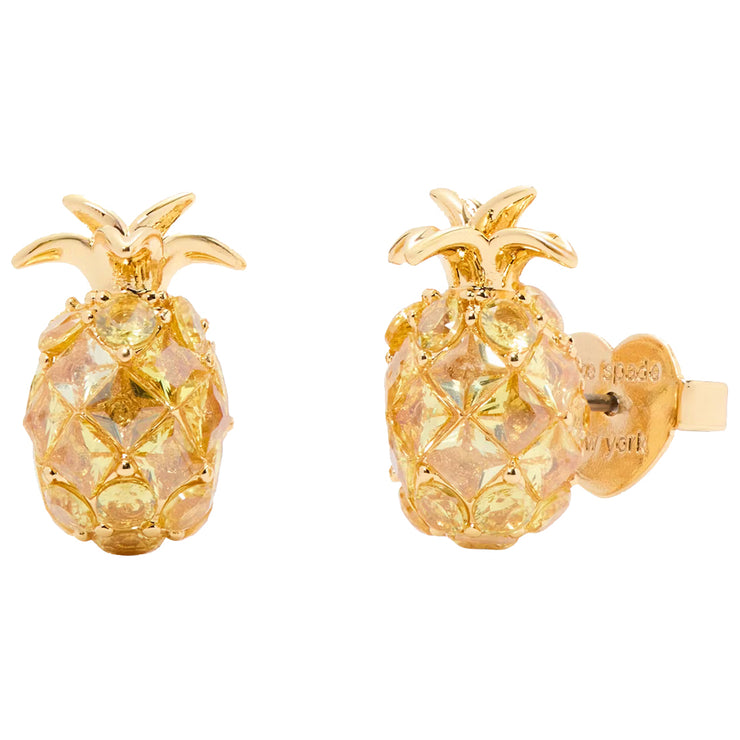 Buy Kate Spade Sweet Treasures Studs Earrings in Yellow Gold KH597 Online in Singapore | PinkOrchard.com