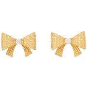 Buy Kate Spade Wrapped In A Bow Studs Earrings in Clear/ Gold KJ975 Online in Singapore | PinkOrchard.com