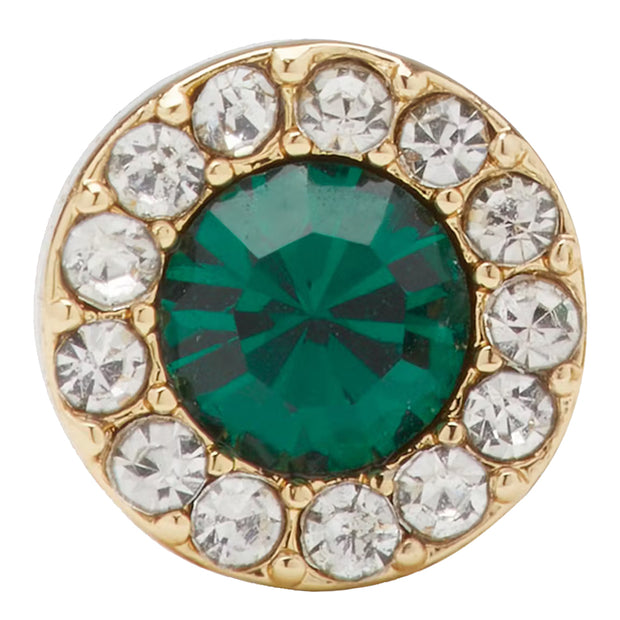 Buy Kate Spade You're A Gem Pave Halo Studs Earrings in Emerald KI318 Online in Singapore | PinkOrchard.com