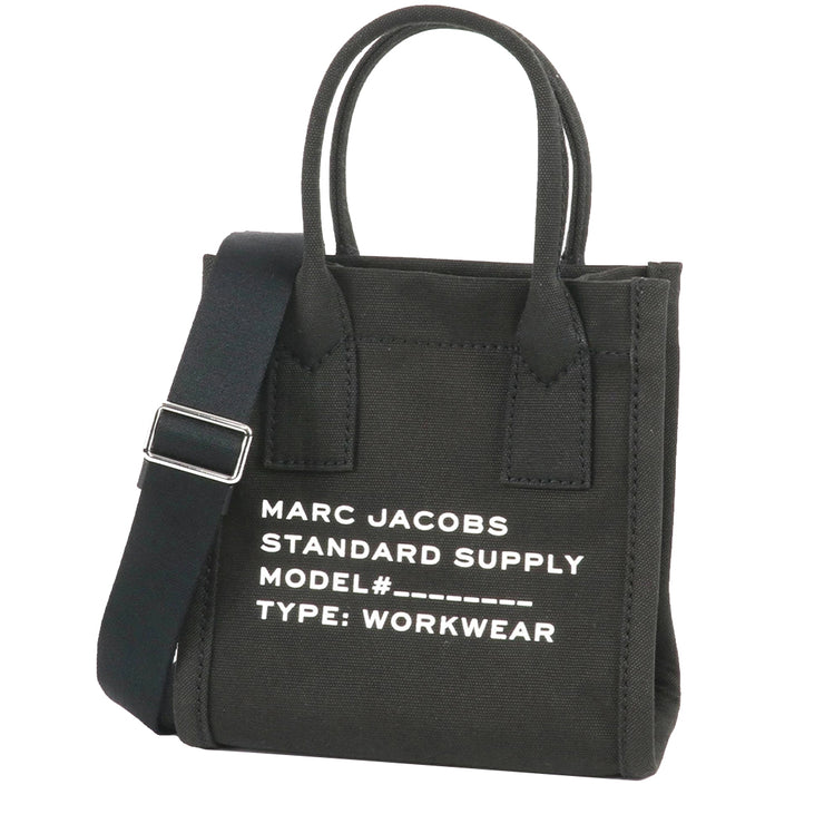 Buy Marc Jacobs Canvas Standard Supply Small Tote Bag in Black 4S4HCR003H02 Online in Singapore | PinkOrchard.com