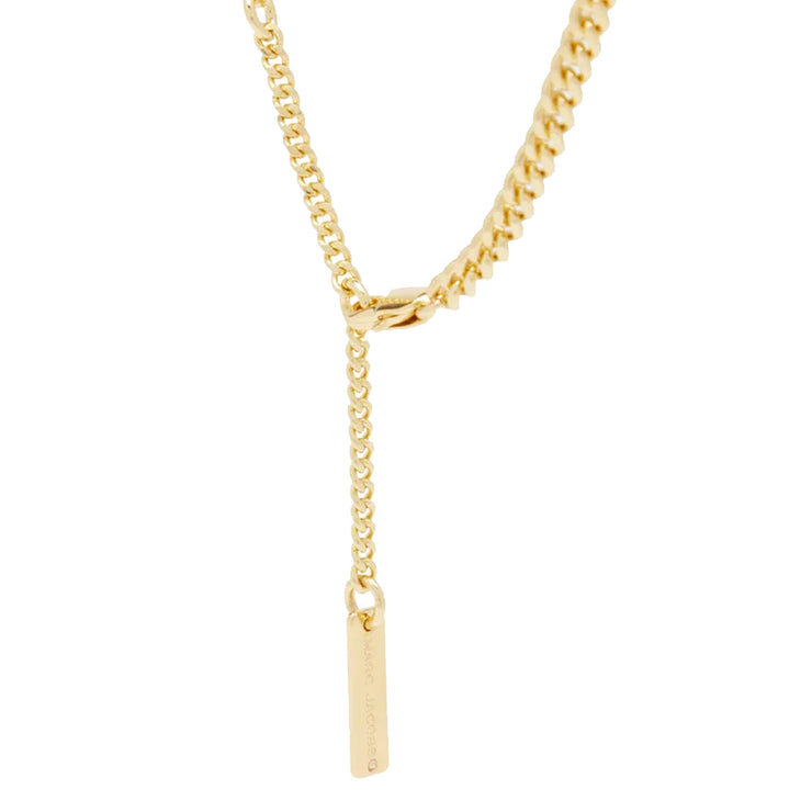 Buy Marc Jacobs Monogram Chain Necklace in Gold J305M03FA22 Online in Singapore | PinkOrchard.com