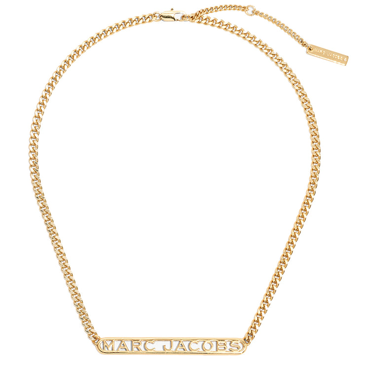 Buy Marc Jacobs Monogram Chain Necklace in Gold J305M03FA22 Online in Singapore | PinkOrchard.com