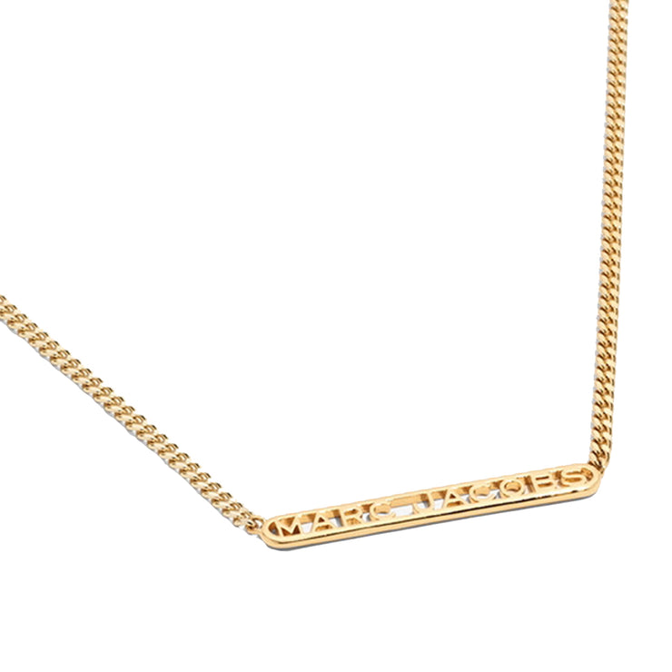 Buy Marc Jacobs Monogram Chain Necklace in Gold J305M03FA22 Online in Singapore | PinkOrchard.com