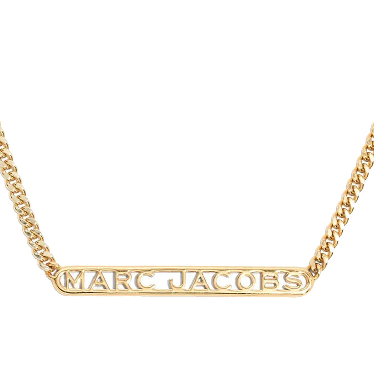 Buy Marc Jacobs Monogram Chain Necklace in Gold J305M03FA22 Online in Singapore | PinkOrchard.com