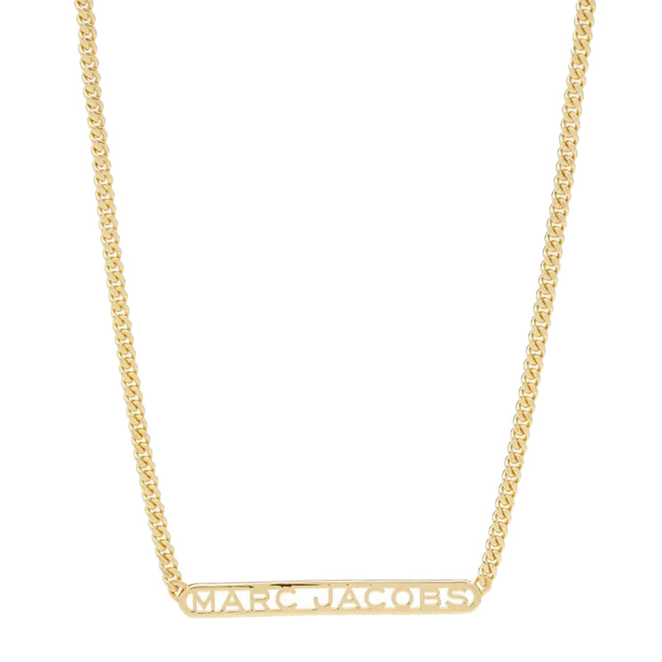 Buy Marc Jacobs Monogram Chain Necklace in Gold J305M03FA22 Online in Singapore | PinkOrchard.com