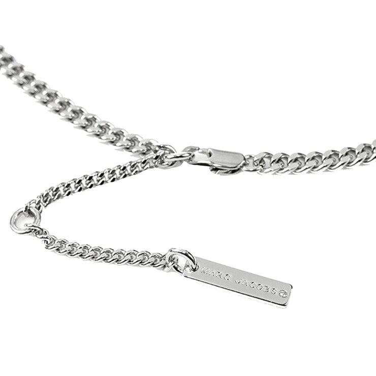 Buy Marc Jacobs Monogram Chain Necklace in Silver J305M03FA22 Online in Singapore | PinkOrchard.com