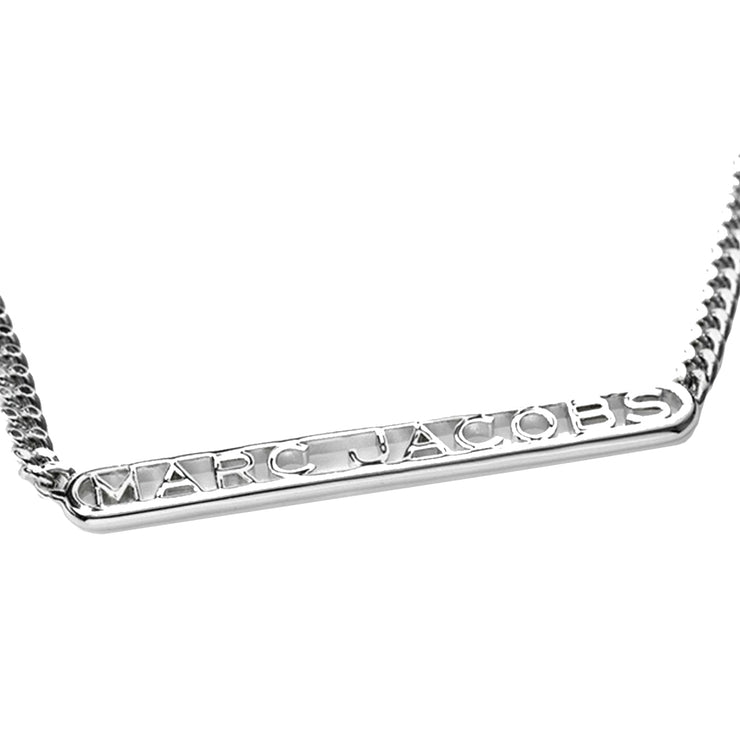 Buy Marc Jacobs Monogram Chain Necklace in Silver J305M03FA22 Online in Singapore | PinkOrchard.com